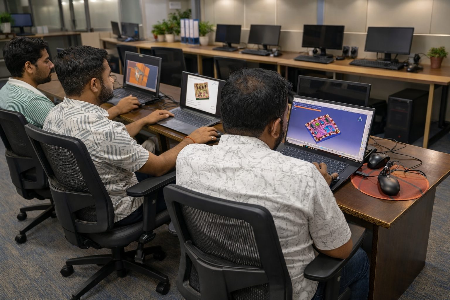 Fides Global Link design and mold-flow team in India
